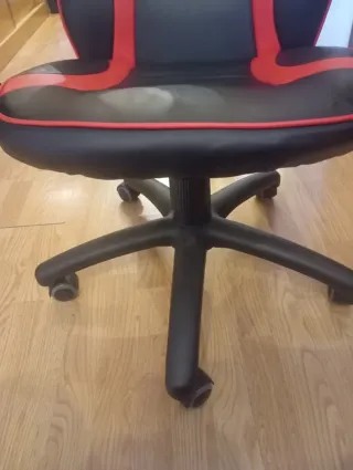 Silla Gamer Negra y Roja