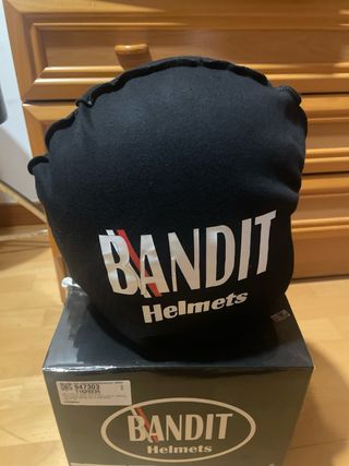 Casco Bandit ECE Jet Dull Black M1