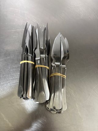 Cubiertos Comas de metal