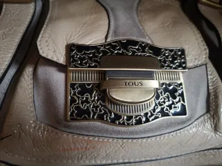 Bolso Tous Beige y Dorado