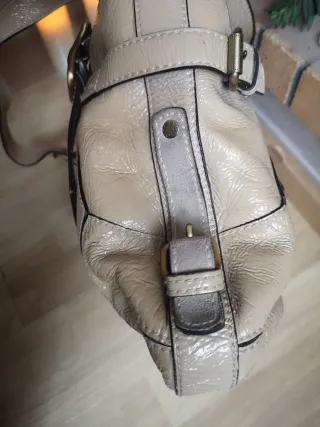 Bolso Tous Beige y Dorado