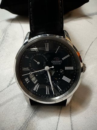 Reloj Orient Bambino Sun & Moon Automático