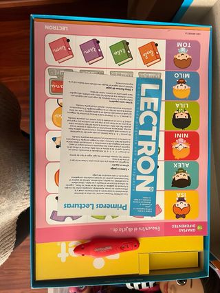 Juego Lectura Lectron Primeras Lecturas