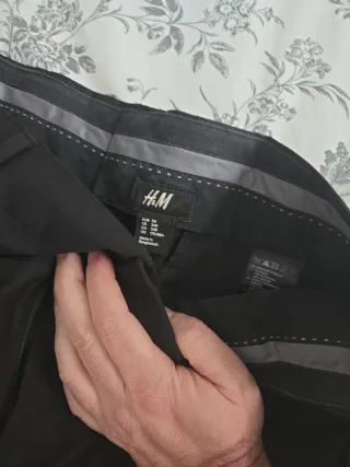 Traje H&M Negro Hombre