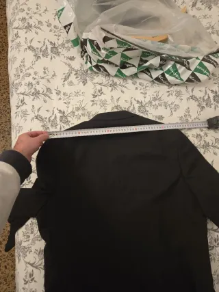 Traje H&M Negro Hombre