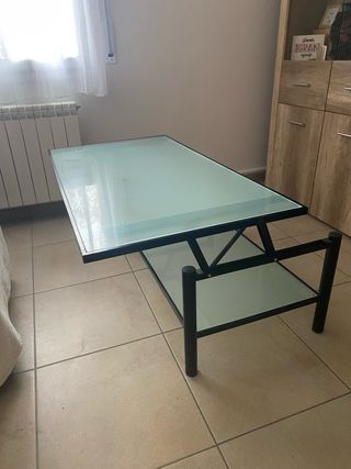 Mesa centro elevable