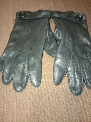 Guantes Loewe Piel Negros