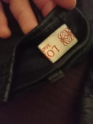 Guantes Loewe Piel Negros