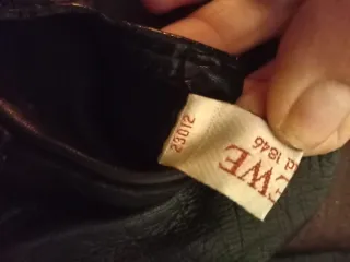 Guantes Loewe Piel Negros