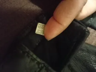 Guantes Loewe Piel Negros