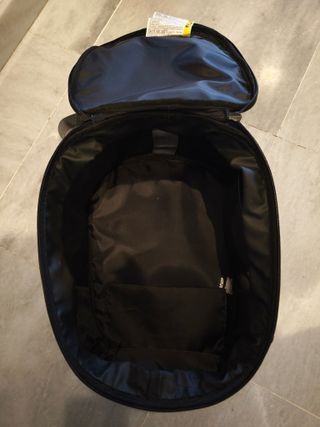 Bolsa depósito moto expandible