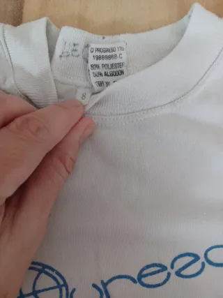 Camiseta manga larga chándal pureza de maria t:8