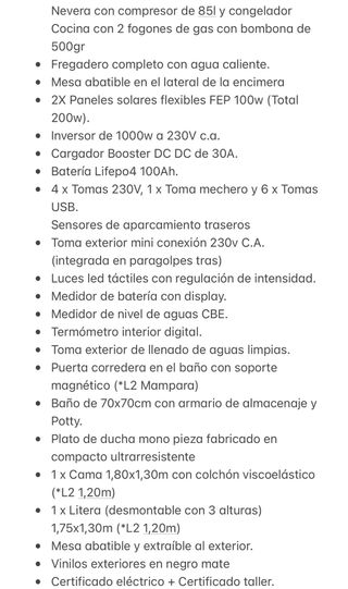 FIAT Ducato Camper 4 personas full