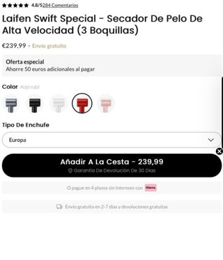 Secador Laifen NUEVO