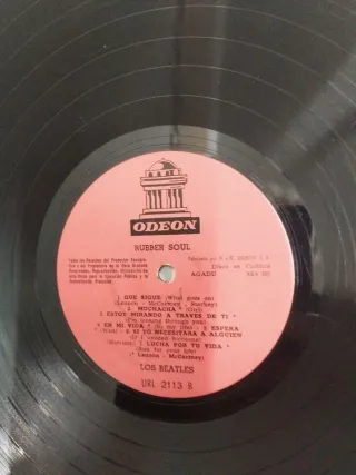 The Beatles Rubber Soul Uruguay
