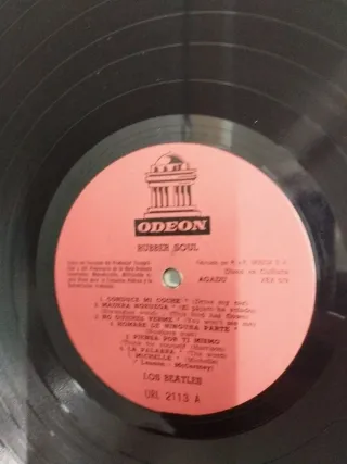 The Beatles Rubber Soul Uruguay