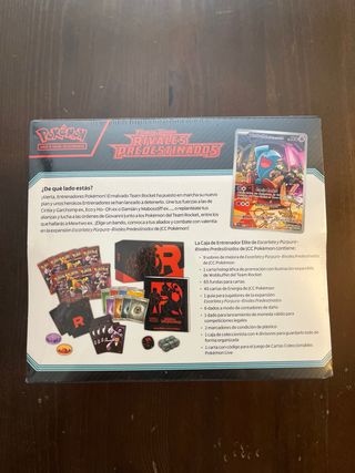 Caja Entrenador Élite Pokémon Rivales Predestinado