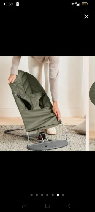 Hamaca mecedora bebé