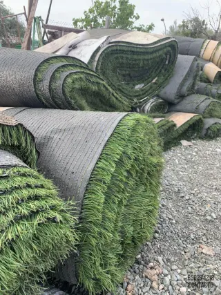 Césped artificial reciclado