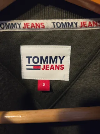 Forro Polar Tommy Jeans Verde Oliva