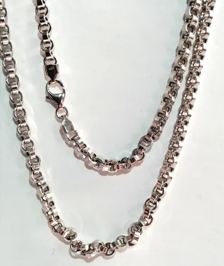 Cadena Oro Blanco 18k 13.39gr