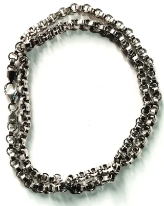 Cadena Oro Blanco 18k 13.39gr