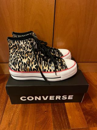 Zapatillas Converse Talla 39 Animal Print