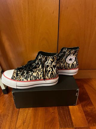 Zapatillas Converse Talla 39 Animal Print