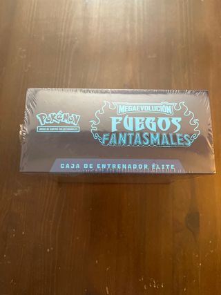 Fuegos Fantasmales Caja Entrenador Élite Pokémon
