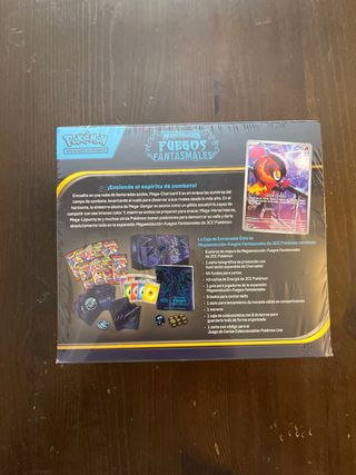 Fuegos Fantasmales Caja Entrenador Élite Pokémon
