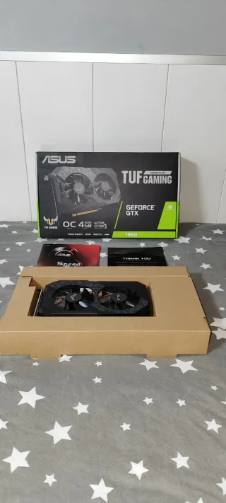 Tarjeta Gráfica Asus TUF GeForce GTX 1650 OC 4GB