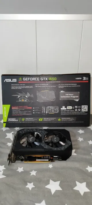 Tarjeta Gráfica Asus TUF GeForce GTX 1650 OC 4GB