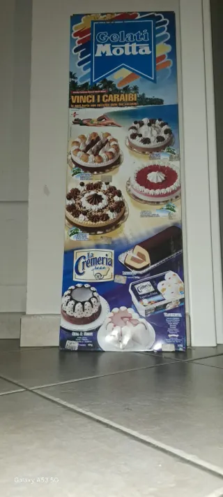 Insegna Gelati Motta
