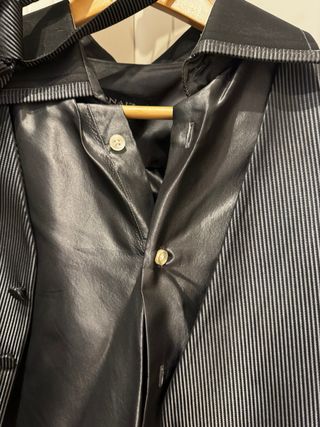 Traje Novio Rocky Moles Ceremonia Gris/Negro.