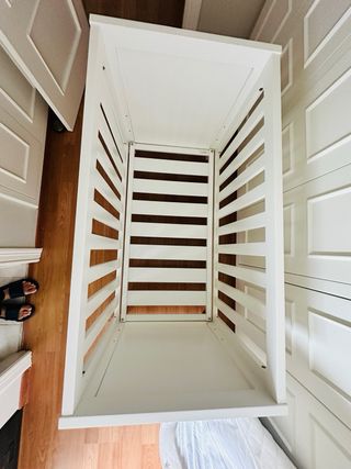 Cuna Trébol de color blanco