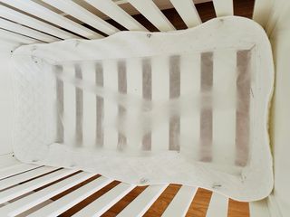 Cuna Trébol de color blanco