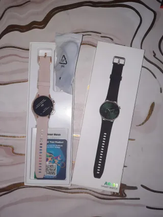 Smartwatch AR-01 Nuovo con cinturino rosa