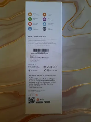 Smartwatch AR-01 Nuovo con cinturino rosa