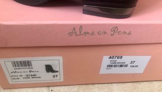 Botines Alma en Pena Piel Talla 37