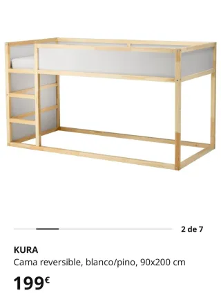 Cama  Kura ikea
