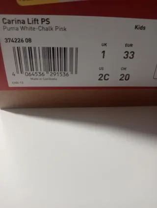 Scarpe Puma Carina Lift , misura 33