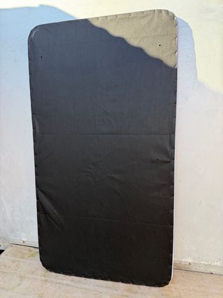 Base tapizada 105x190cm tela morada