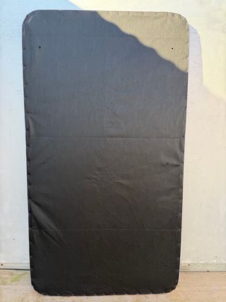 Base tapizada 105x190cm tela morada