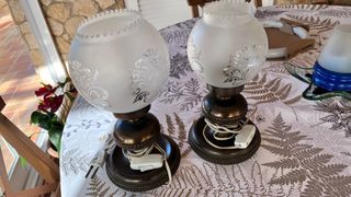 Lampade da tavolo antiche e vintage per camera da letto