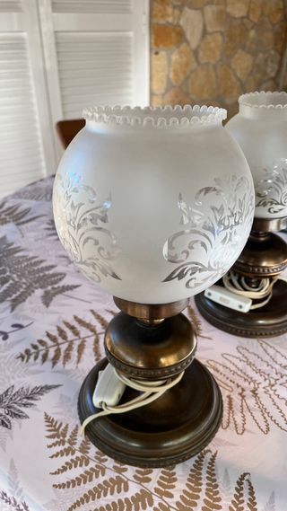 Lampade da tavolo antiche e vintage per camera da letto