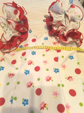 Vestido de flamenca niña