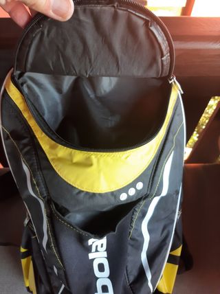 Zaino Babolat tennis nero e giallo