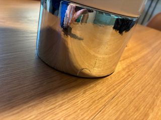 Jarrón cerámica Blanco y