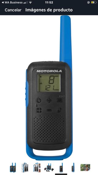 Radios Motorola T62 PMR (2 unidades)