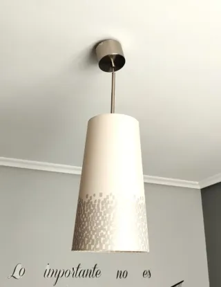 CONJUNTO 2 LÁMPARAS NOCHE Y 1 TECHO NUEVAS